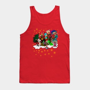 christmas santa claus x-mas gift Tank Top